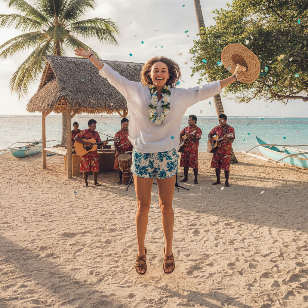Blue Sky Hub Facebook ad: Available in Fiji only