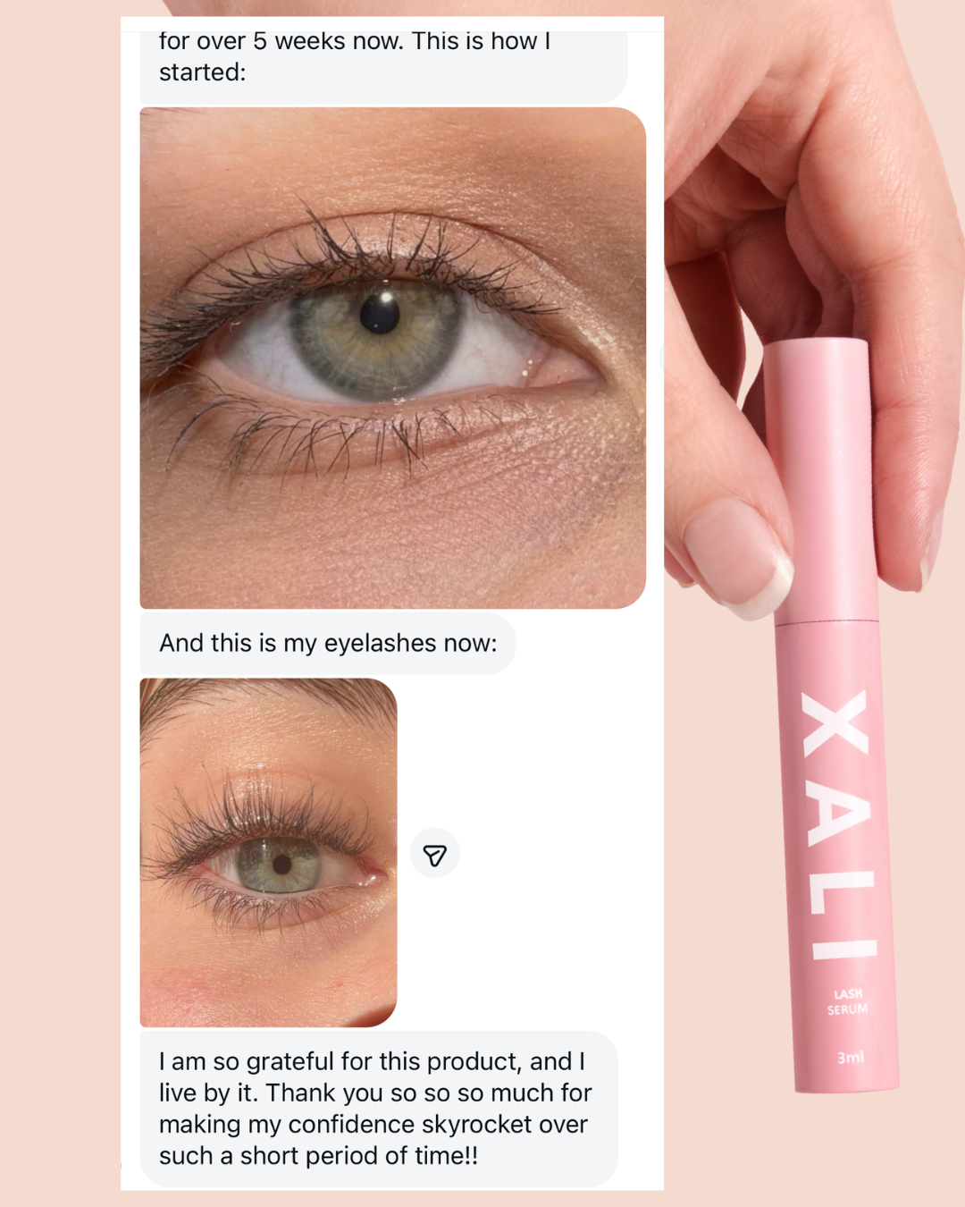 Xali Organics Facebook ad