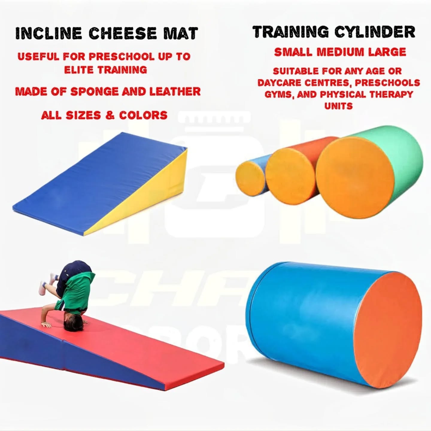 chainssports Facebook ad: Gymnastics equipment and gym essentials