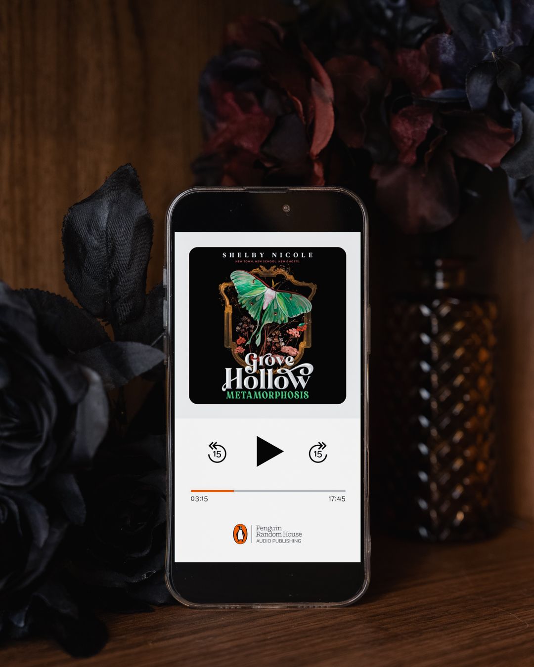 Penguin Random House Audio Facebook ad