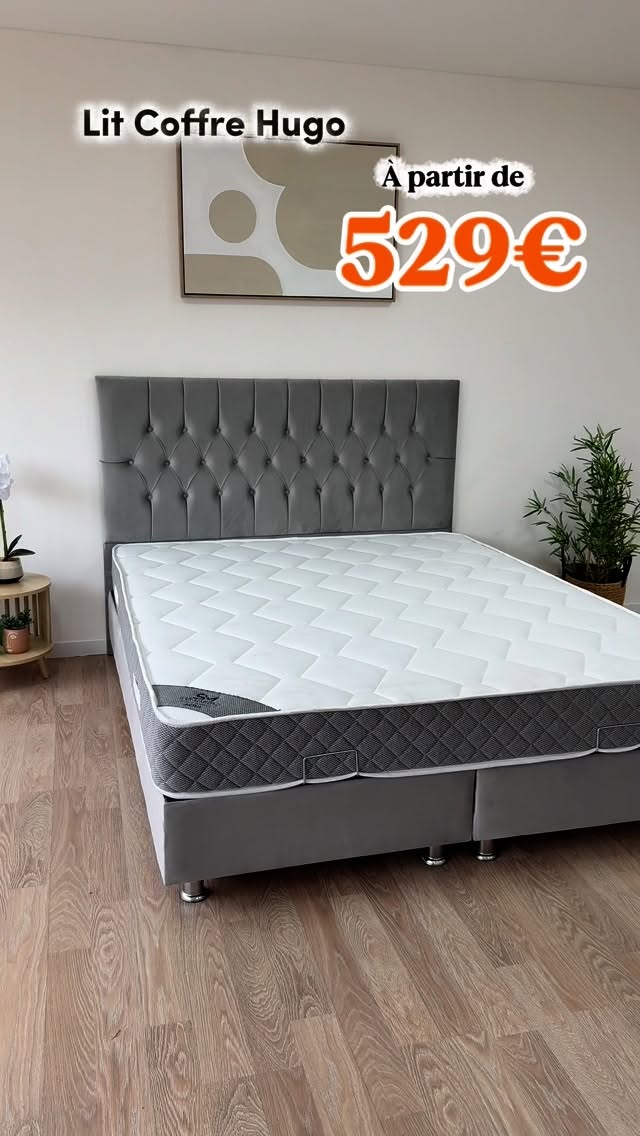 Spéciale Meubles Facebook ad: Envie d’une chambre qui allie style, confort et…