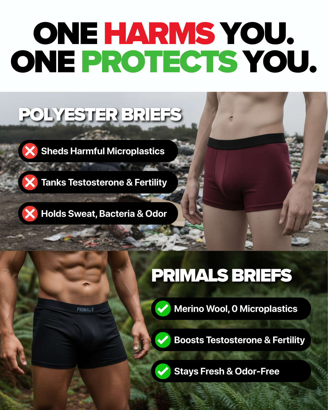 Try Primals Facebook ad