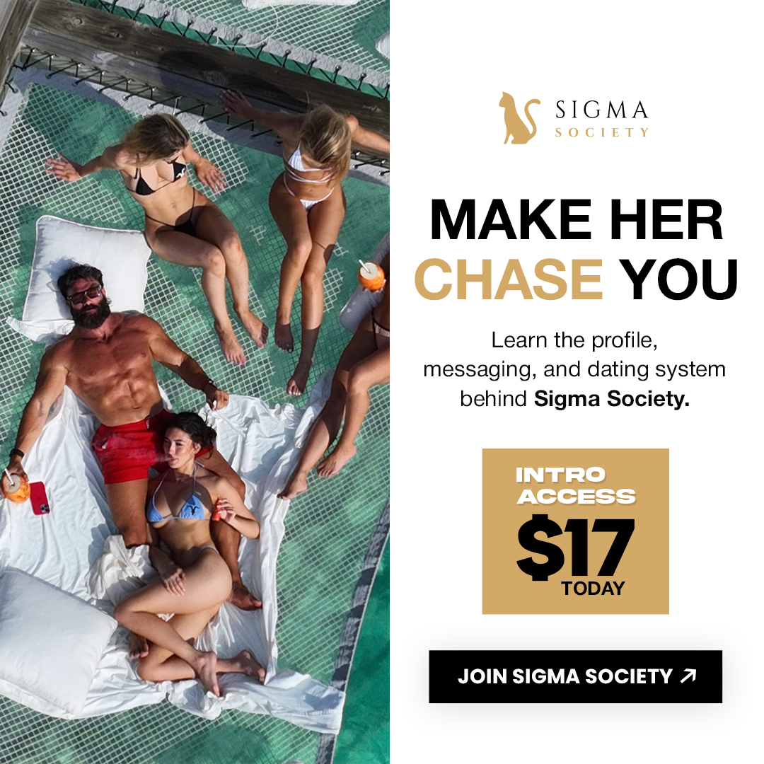 Sigma Society Facebook ad: The Instagram Dating Playbook
