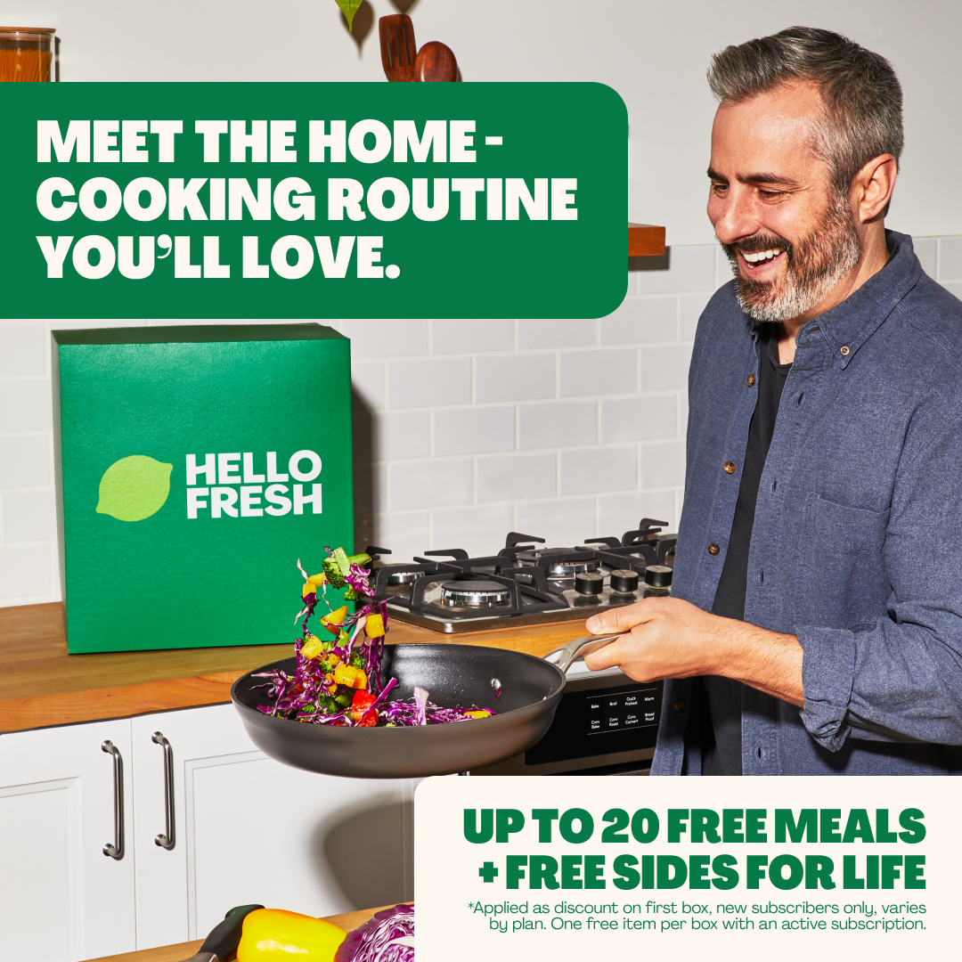 HelloFresh Facebook ad