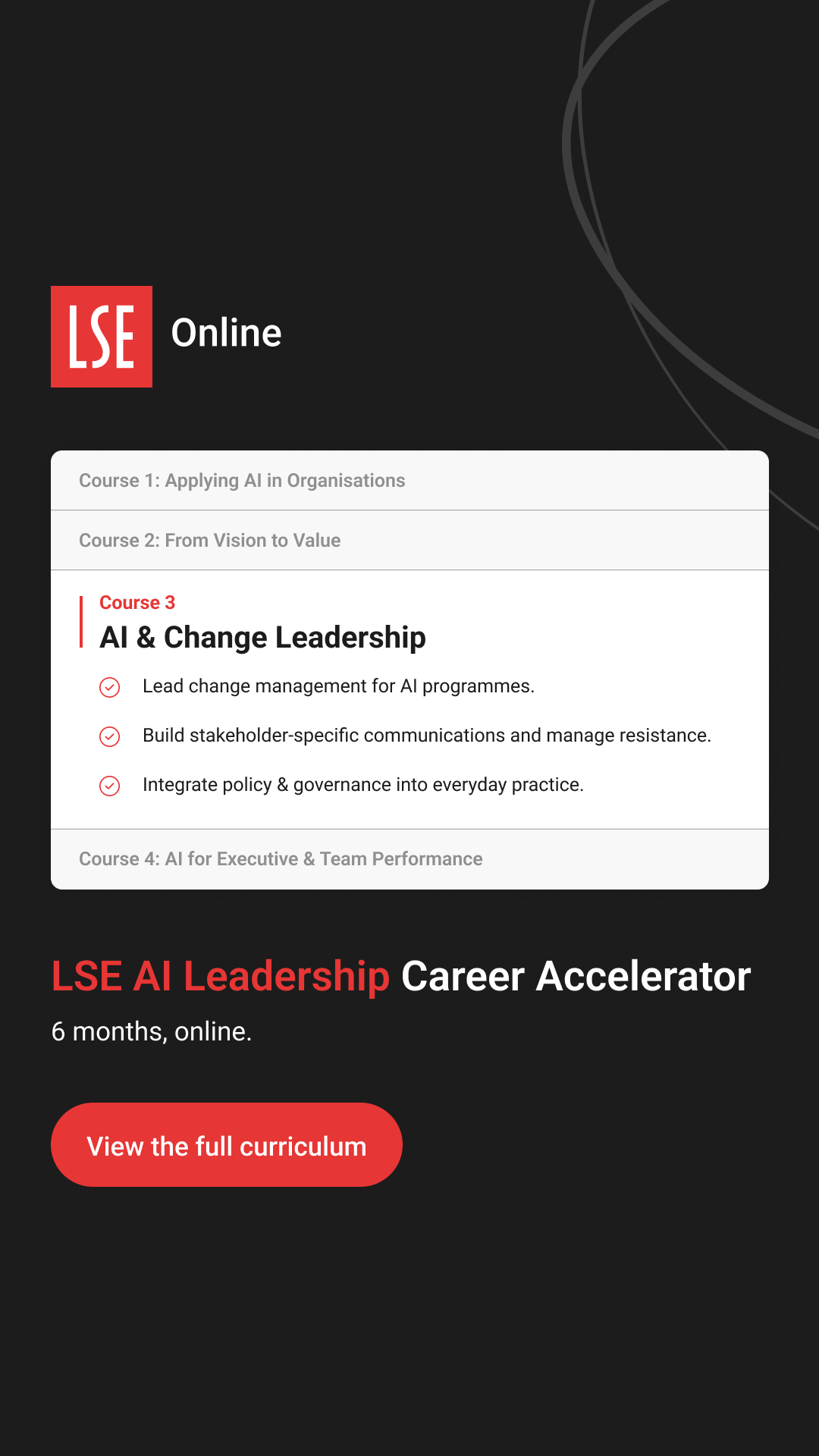 The London School of Economics and Political Science - LSE Facebook ad