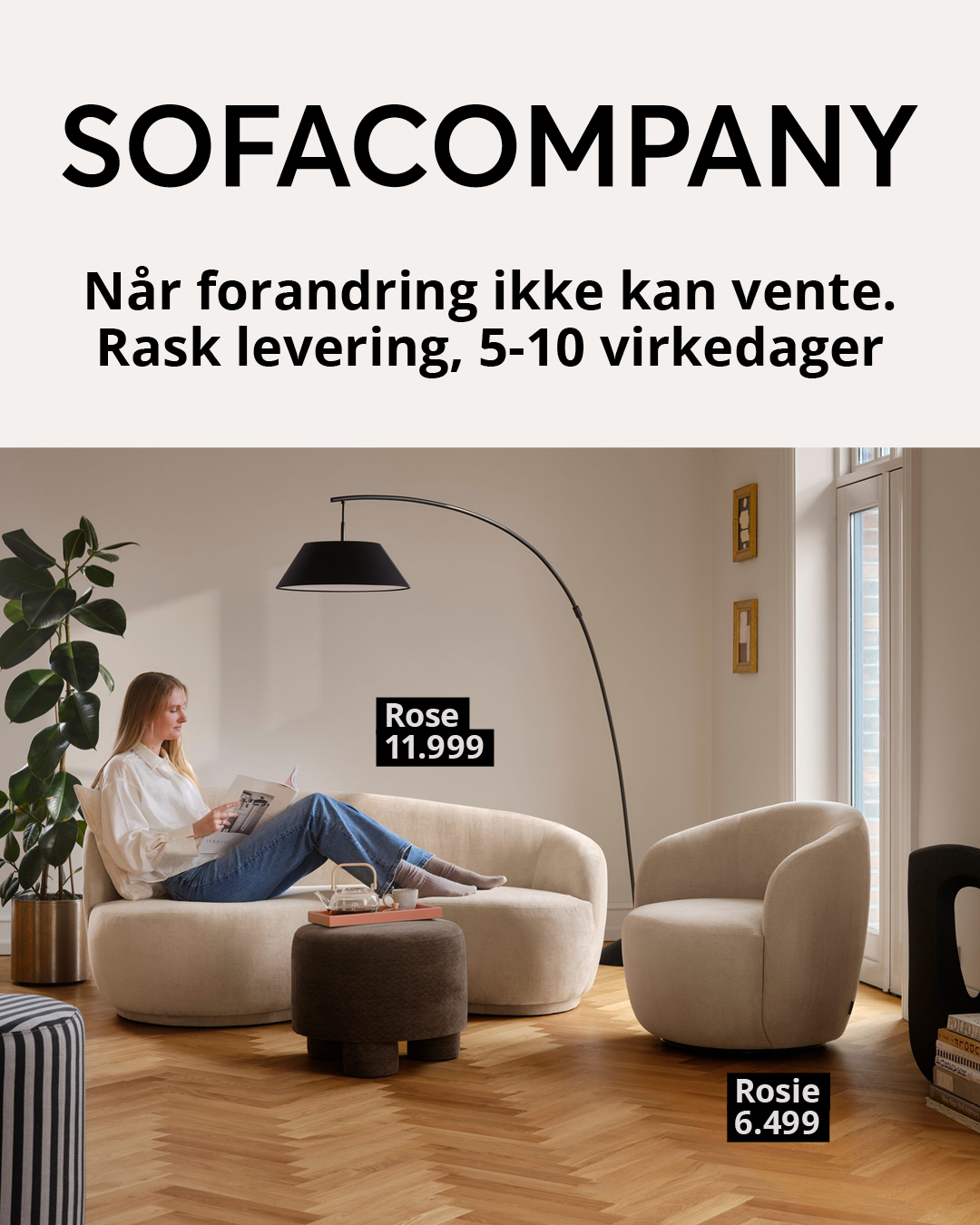 Sofacompany Facebook ad