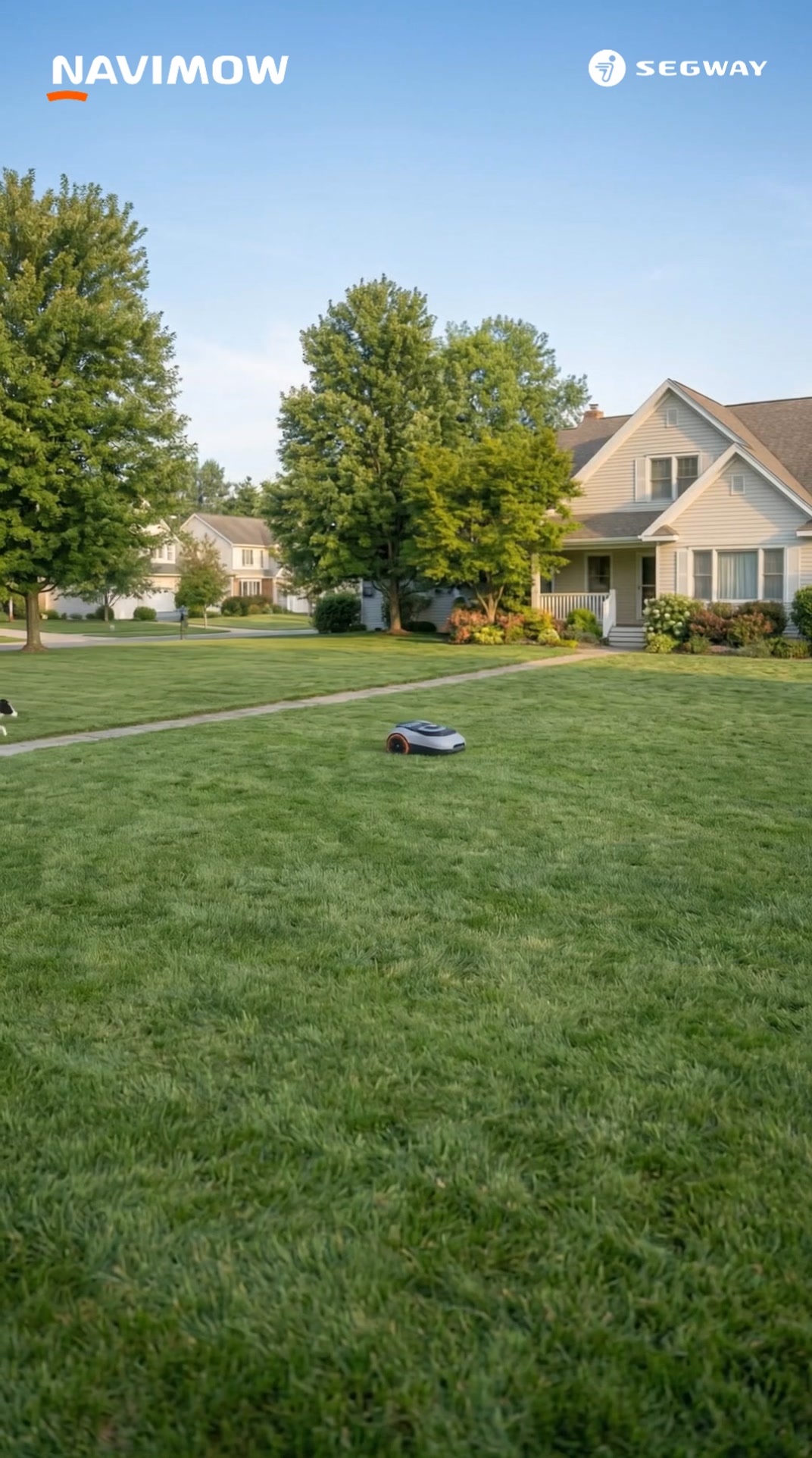 Segway Navimow Facebook ad: Hands-Free Lawn Care with Navimow i2 LiDAR