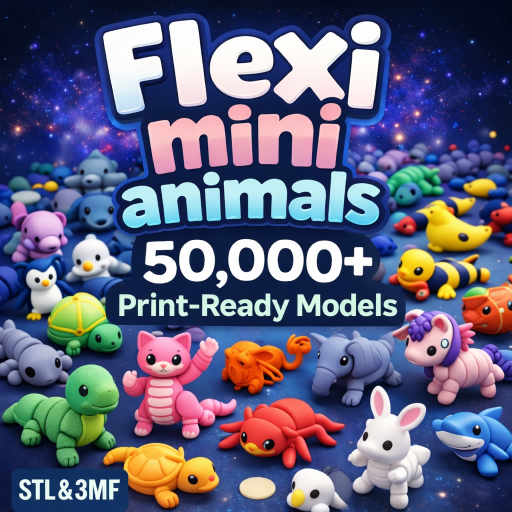 MakerForge Facebook ad: Most STL Bundles Look Big, This One Prints Right