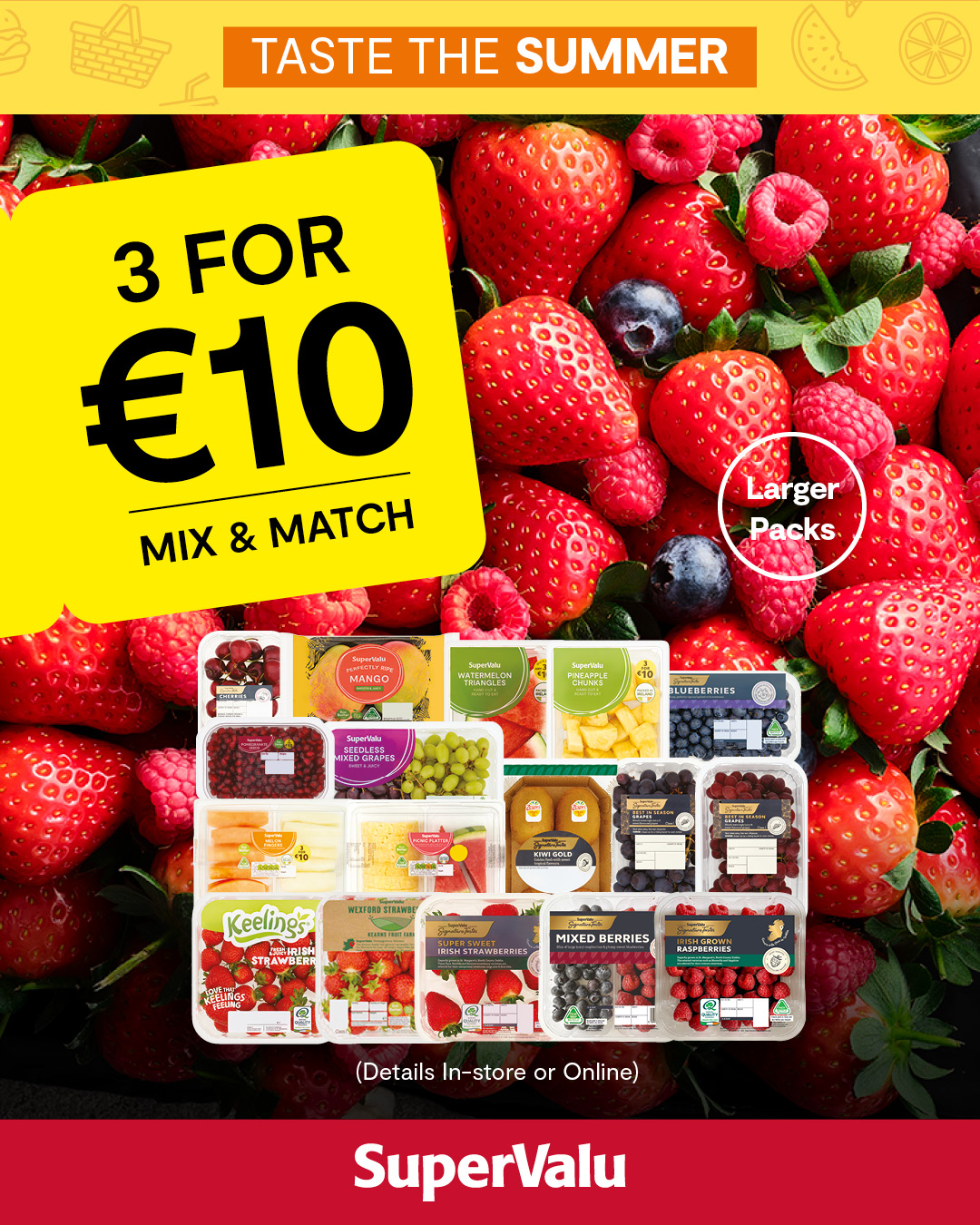 SuperValu Ireland Facebook ad