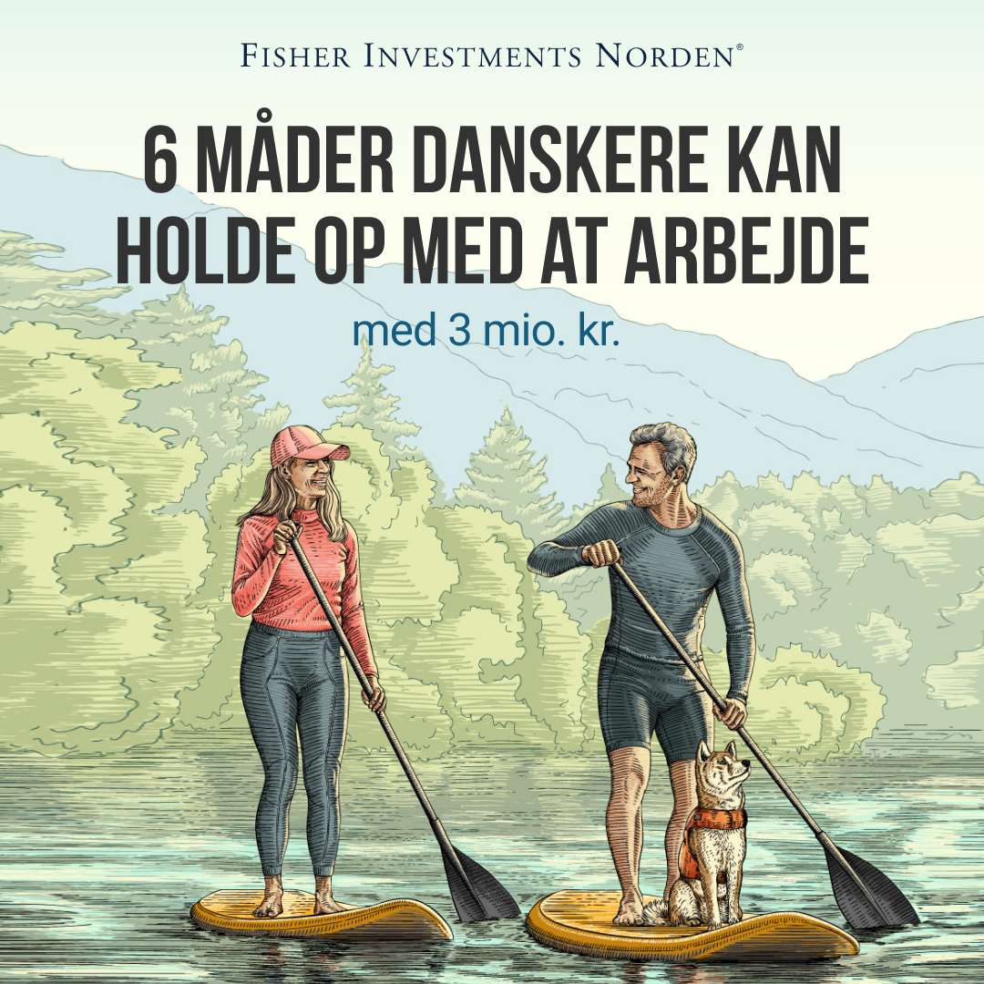 Fisher Investments Norden - Danmark Facebook ad: 6 strategier til at skabe pensionsindkomst