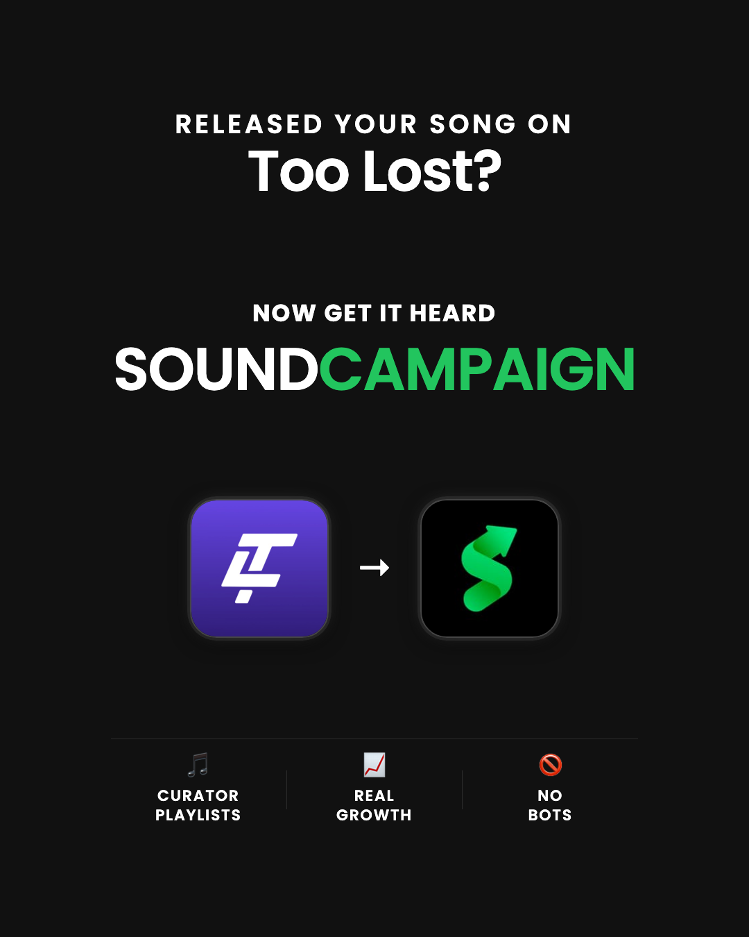 SoundCampaign - Music Promotion Platform Facebook ad