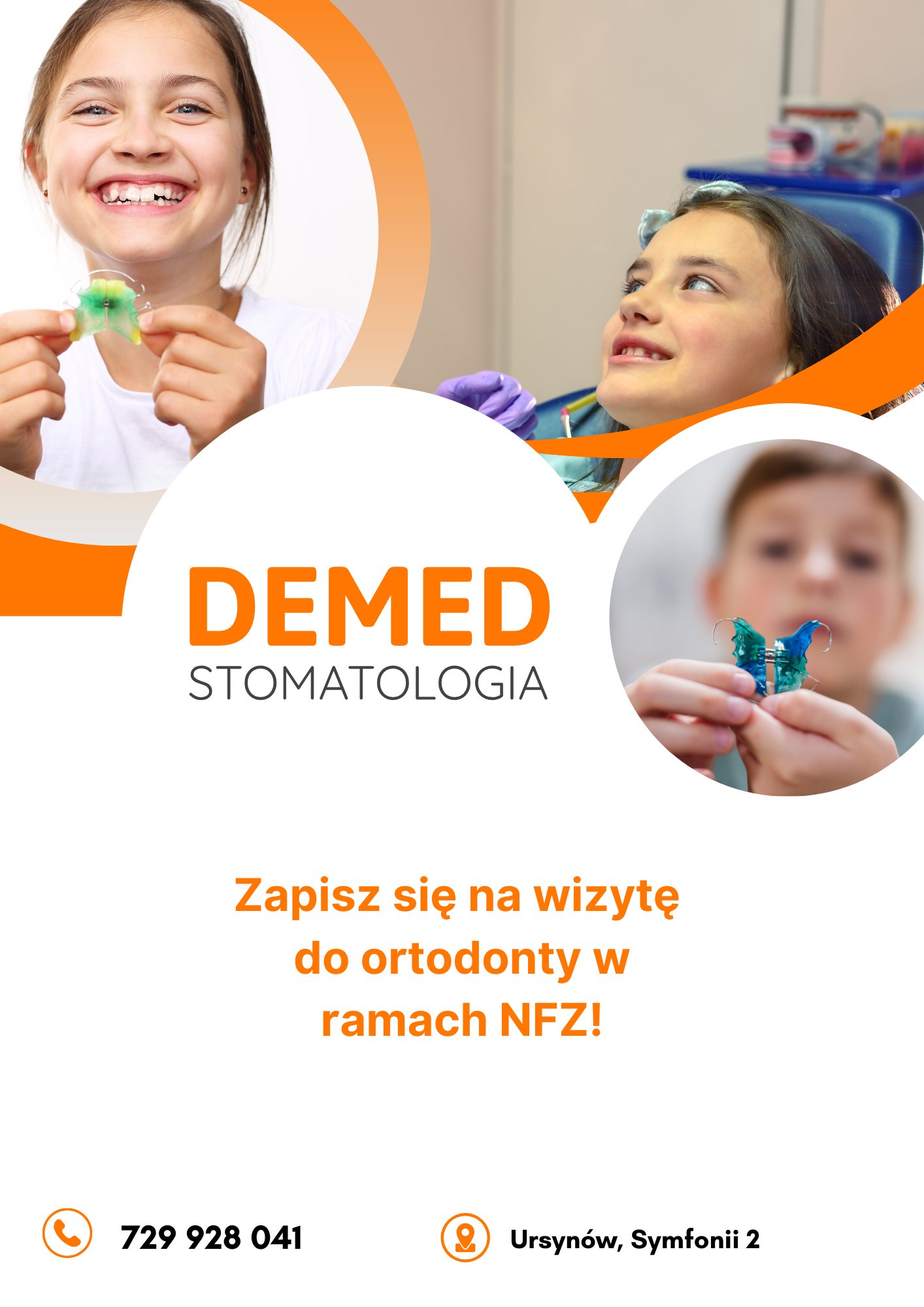 Demed Stomatologia Ursynów - implanty, ortodoncja, stomatologia Facebook ad: Ruszyły zapisy!