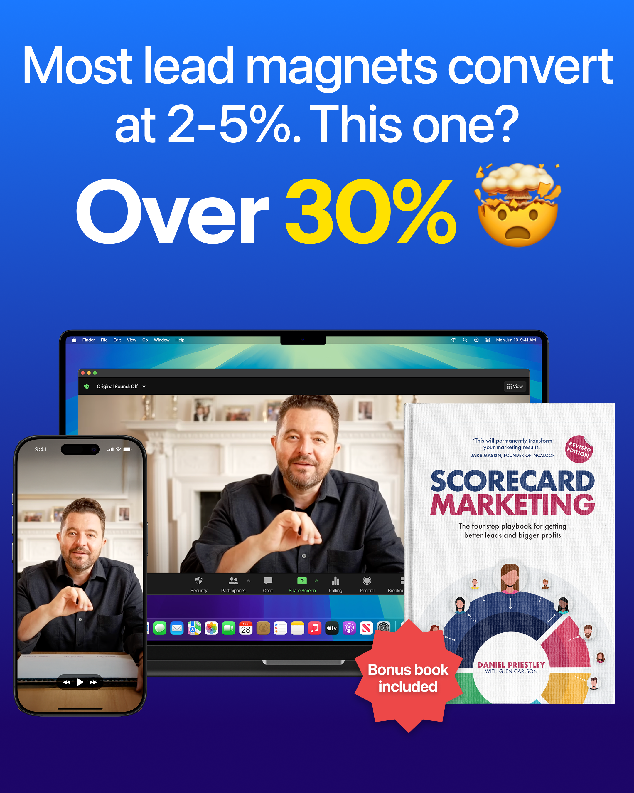 ScoreApp Facebook ad: Access course