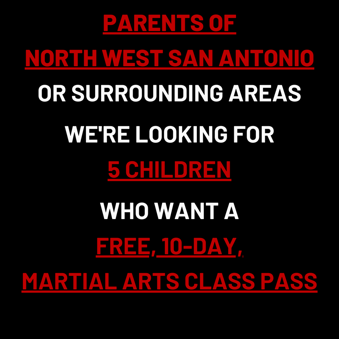 Saldivar Martial Arts Facebook ad: Want a FREE 10-Day, Kids Martial Arts Class Pass?