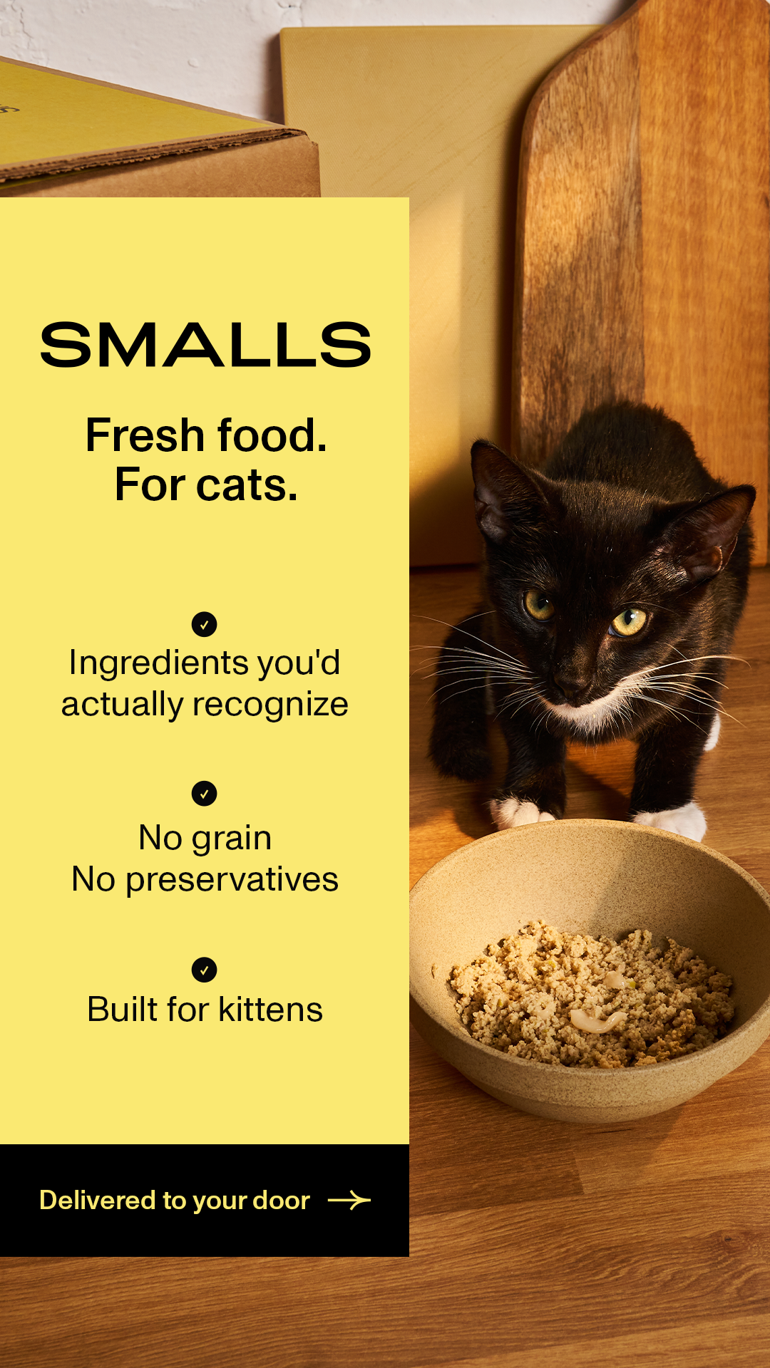 Smalls Facebook ad