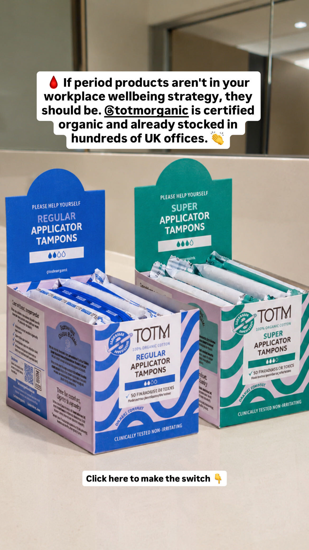 TOTM Organic Facebook ad