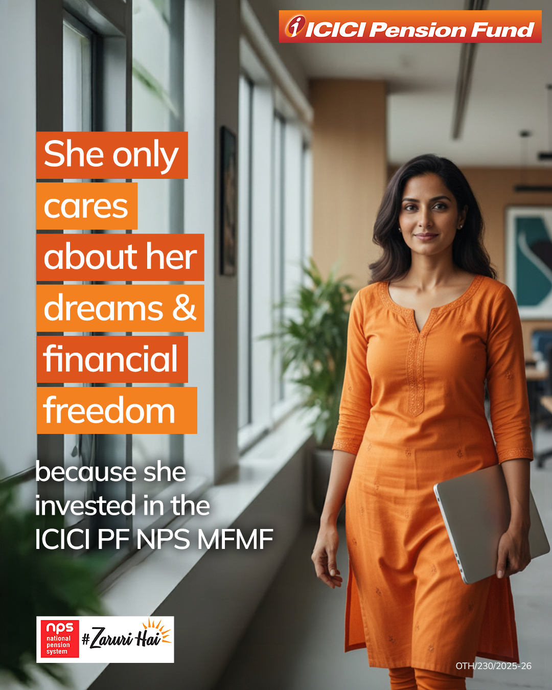 ICICI Pension Fund Facebook ad
