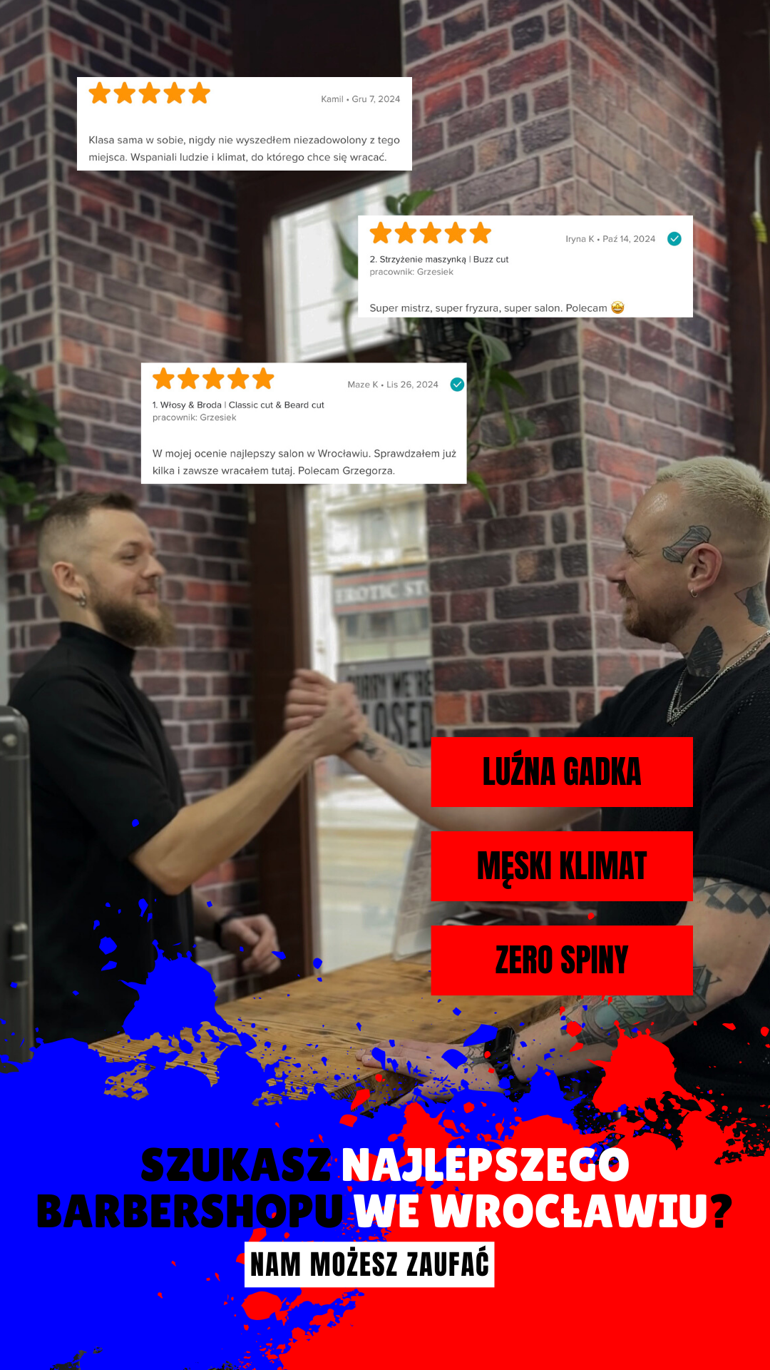 Oilman Barbershop Facebook ad from Mar 28, 2025