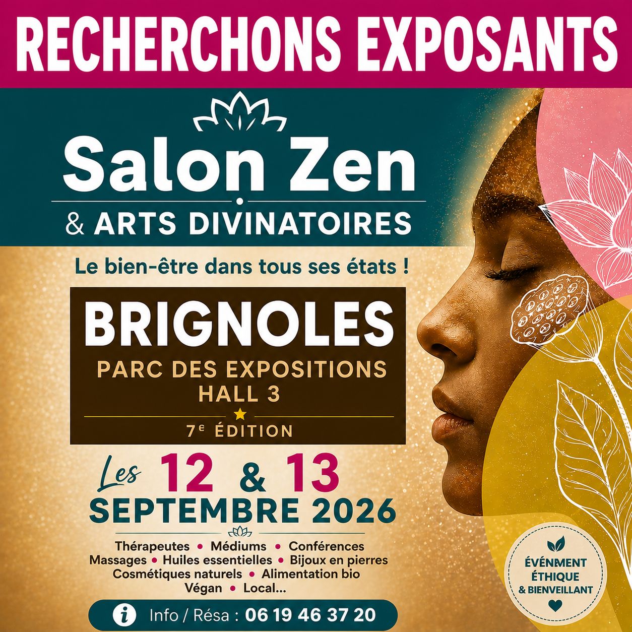 PKM Évènements PKM Events - bien-être & arts divinatoires Facebook ad