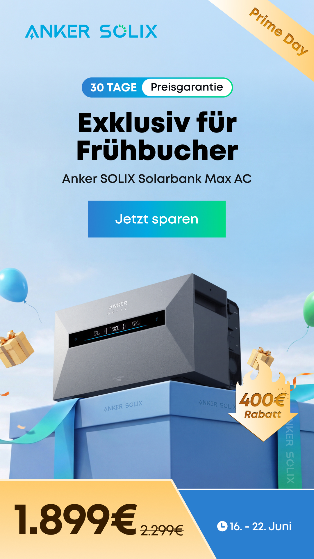 Anker SOLIX Facebook ad