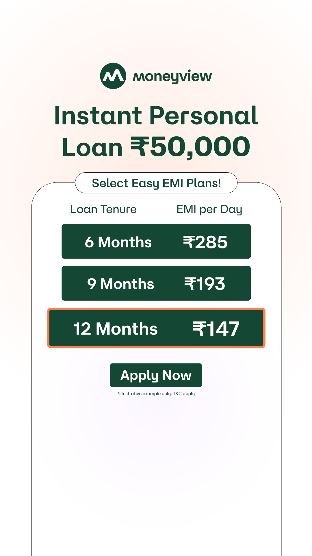 moneyview.in Facebook ad