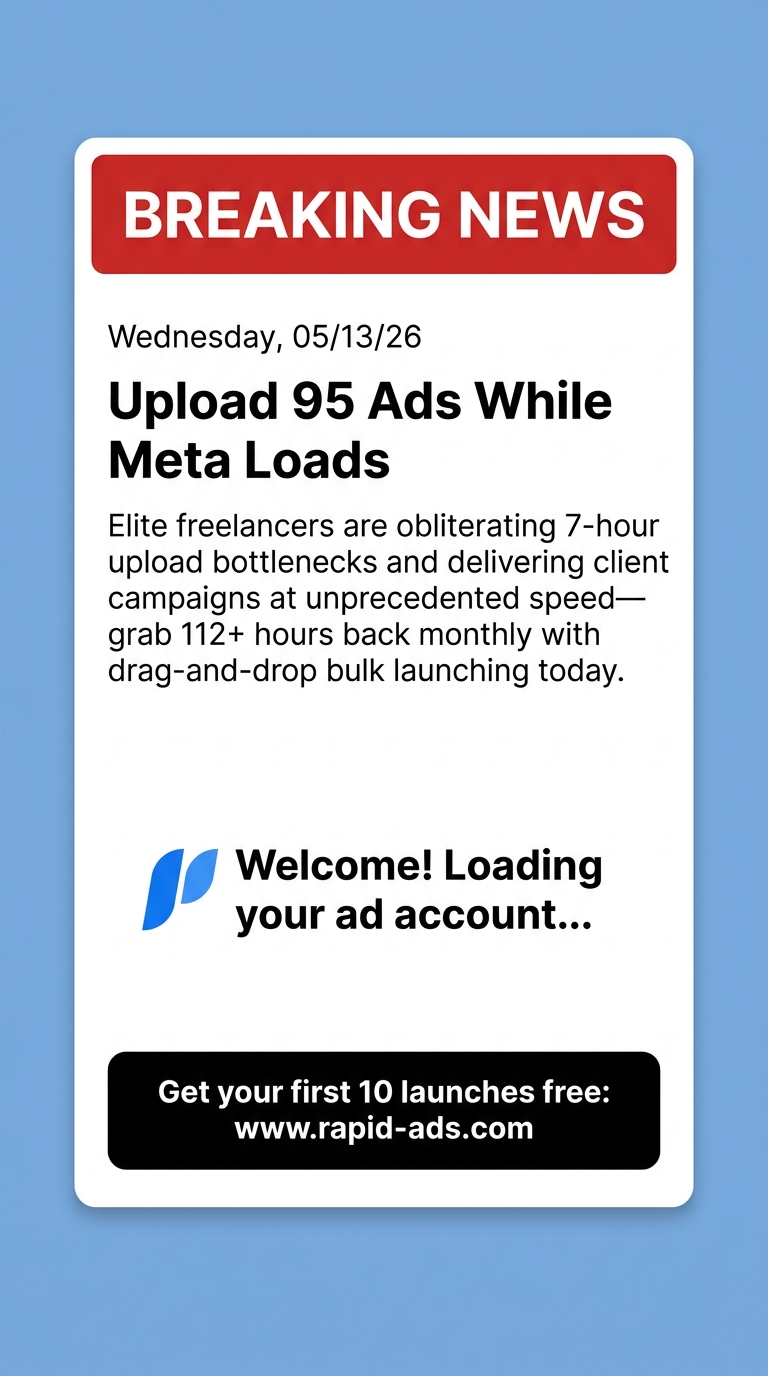 Rapid Ads Facebook ad