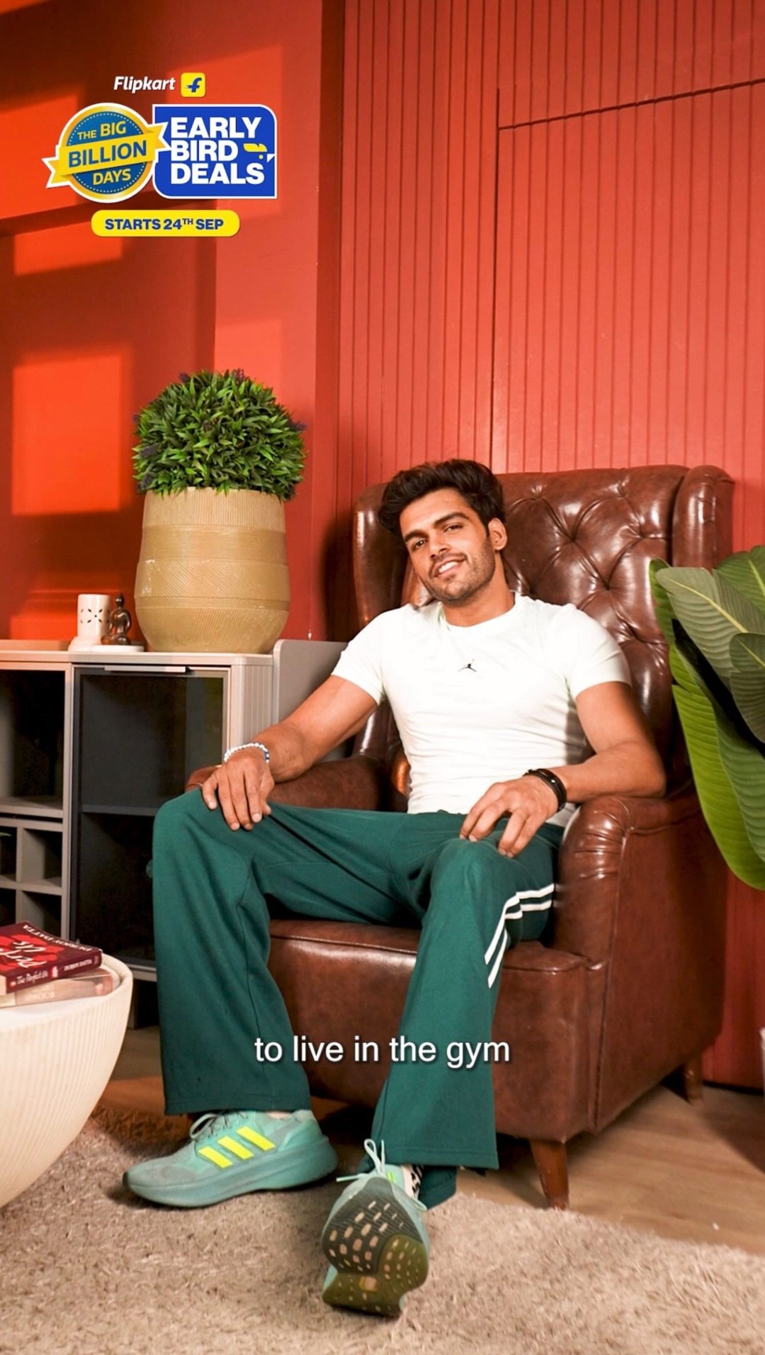 Flipkart Facebook ad: You stopped chasing motivation and started chasing…