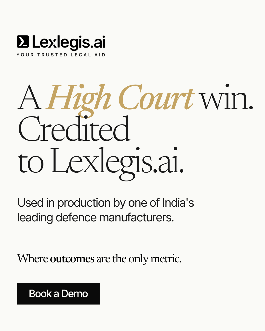 Lexlegis.ai Facebook ad