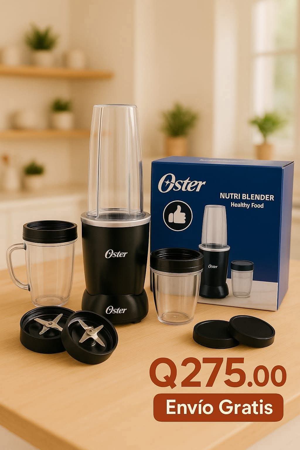 Distribuidora Elias Facebook ad: Nutriblender OSTER