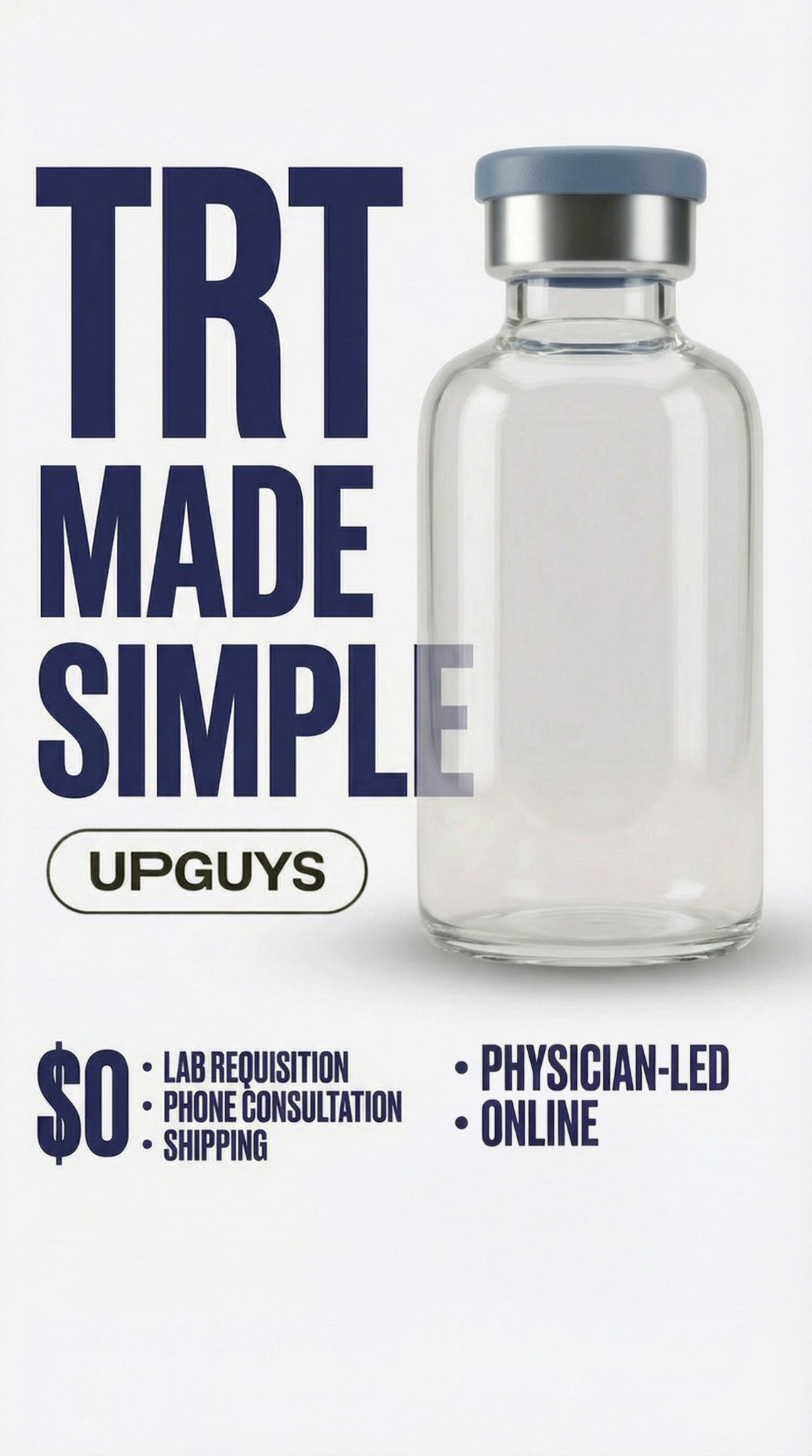 Upguyshealth Facebook ad
