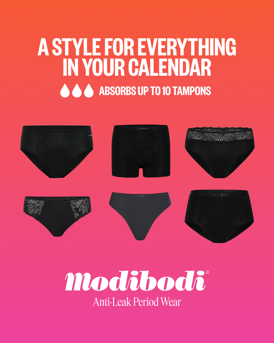 Modibodi Facebook ad