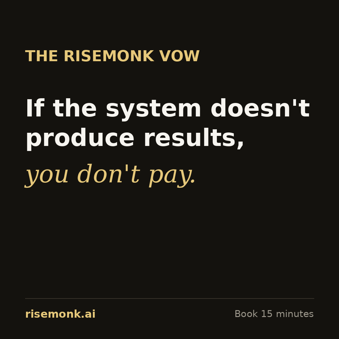 RiseMonk Agency Facebook ad