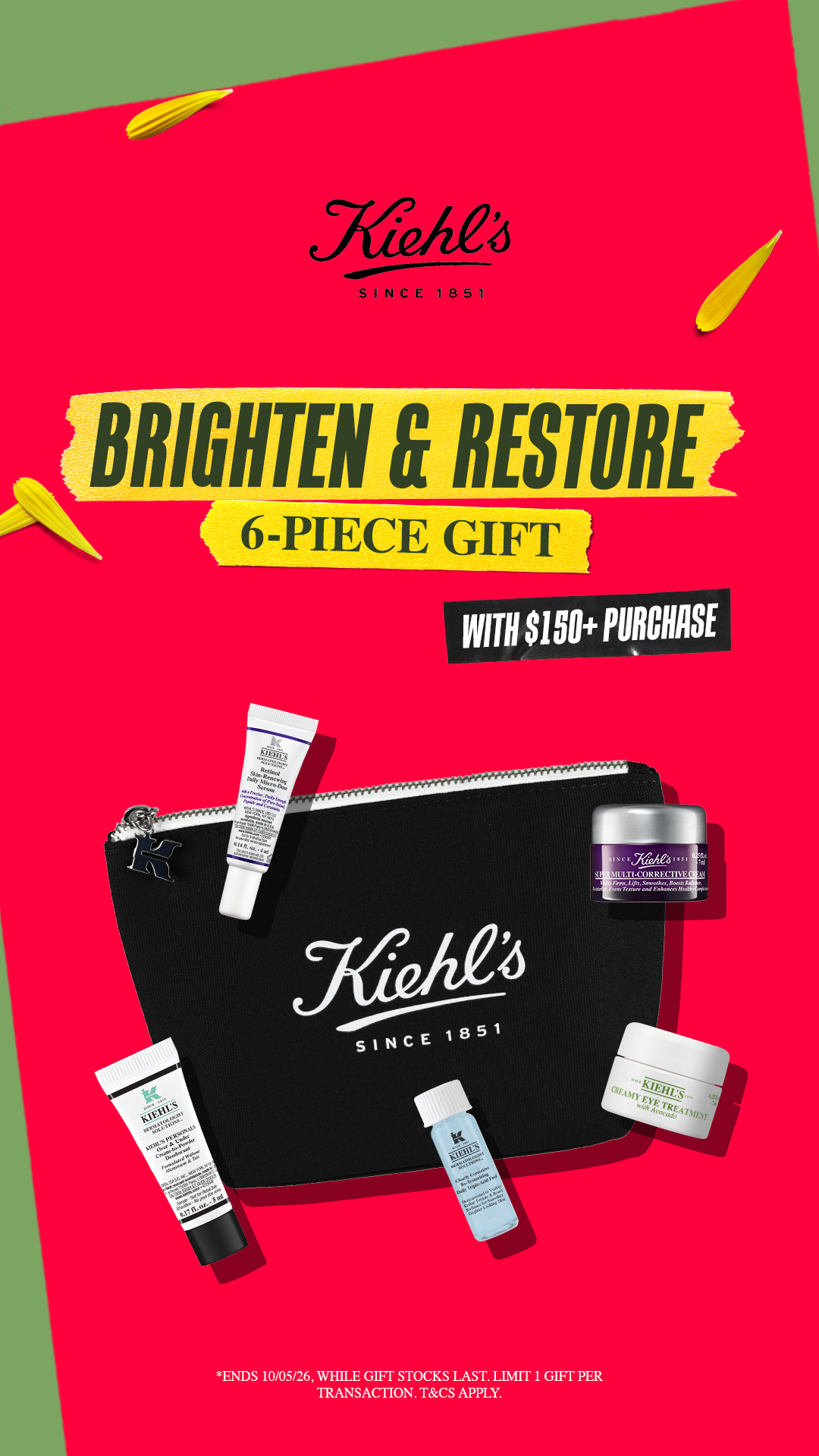 Kiehl's Facebook ad
