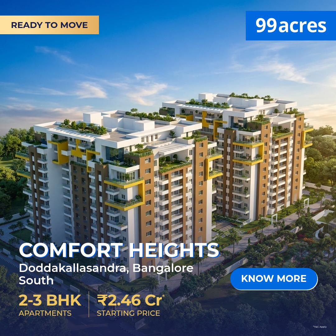 99acres Facebook ad