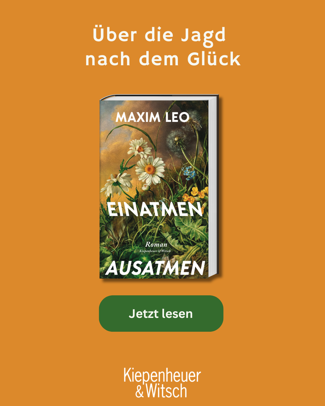 Verlag Kiepenheuer & Witsch Facebook ad from Mar 16, 2026