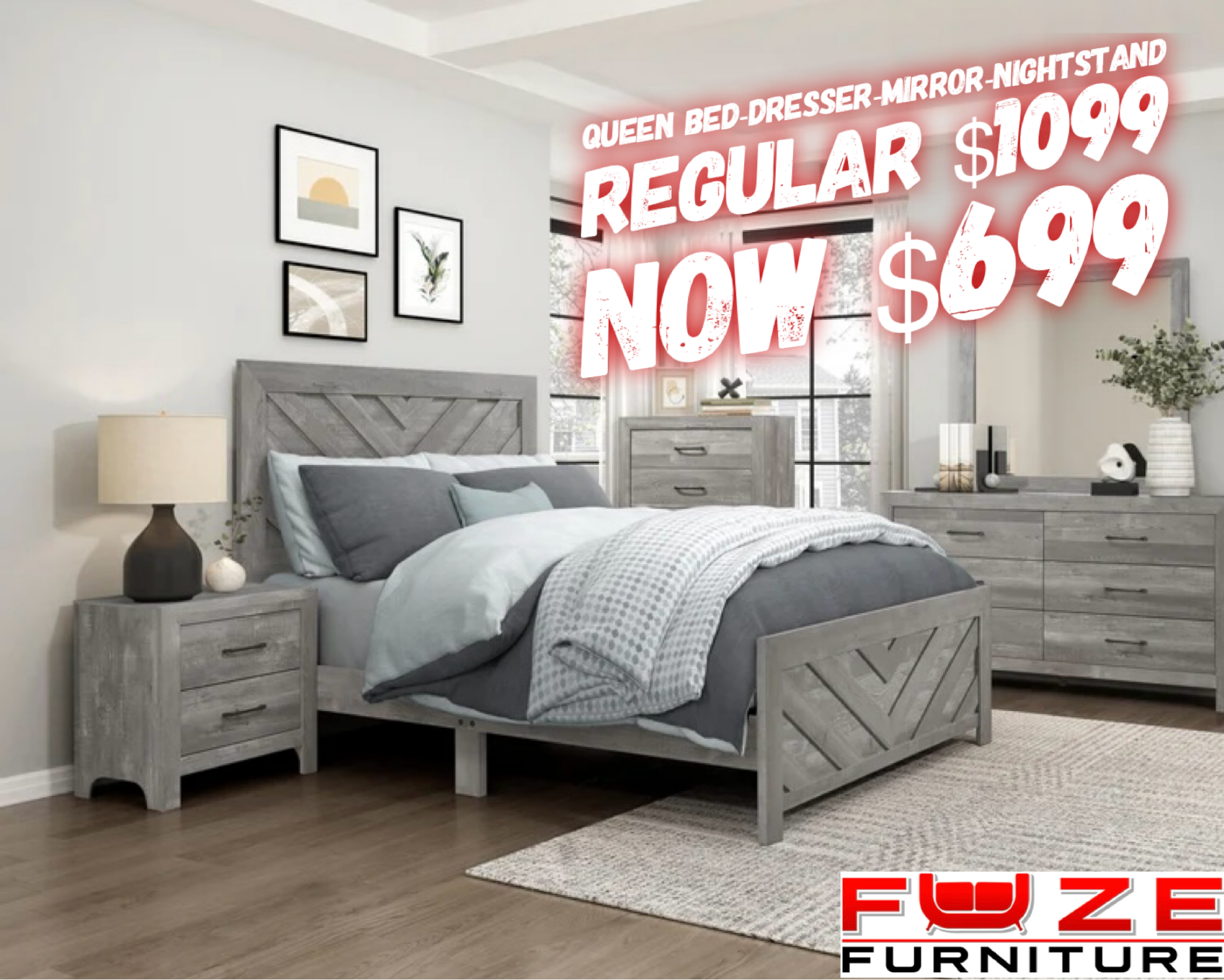 FUZE Furniture Arlington Facebook ad