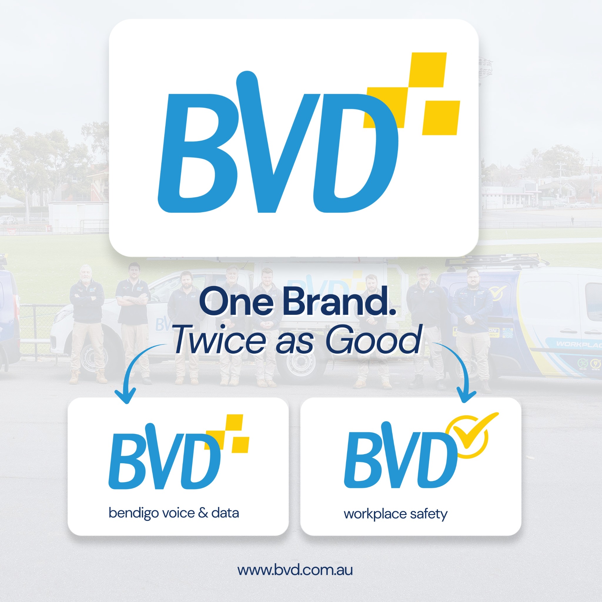 Bendigo Voice and Data Facebook ad: BVD = Testing & Tagging // Voice &…