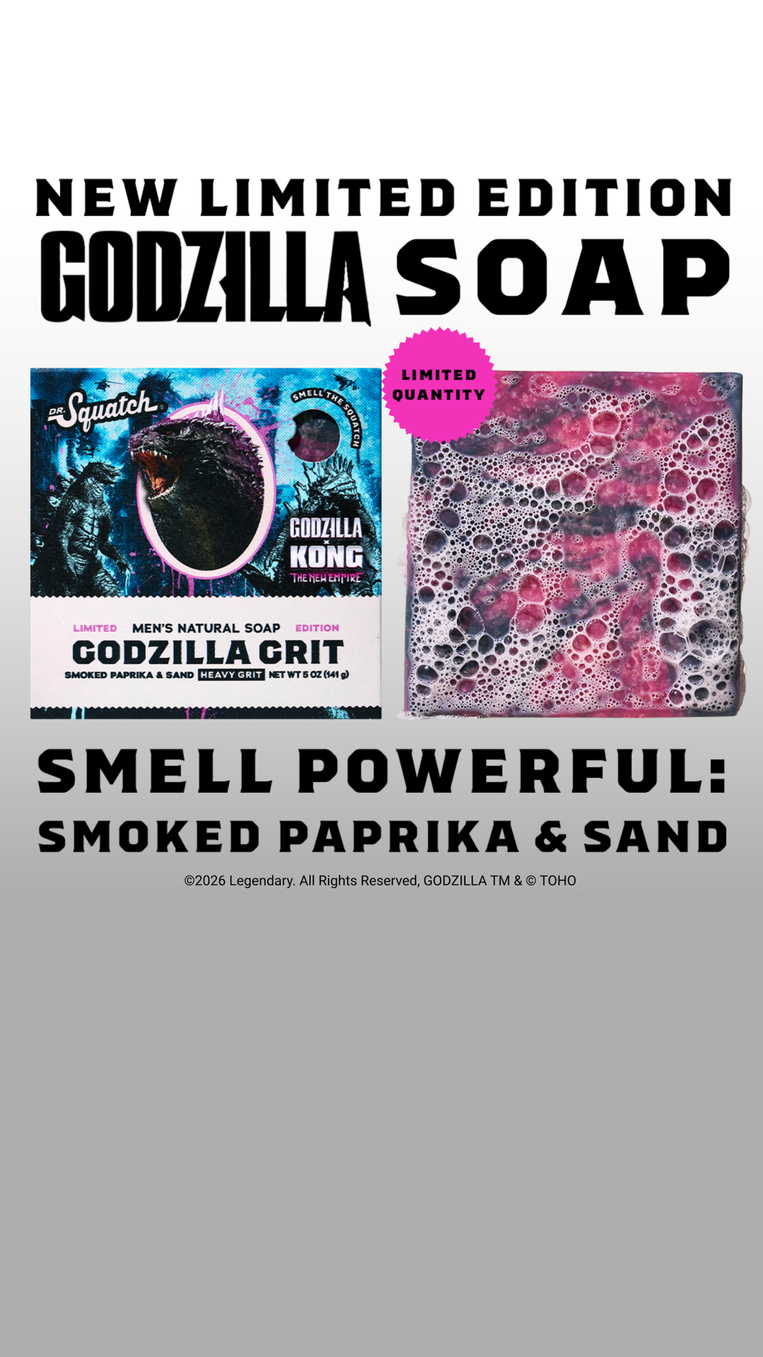 Dr. Squatch Facebook ad
