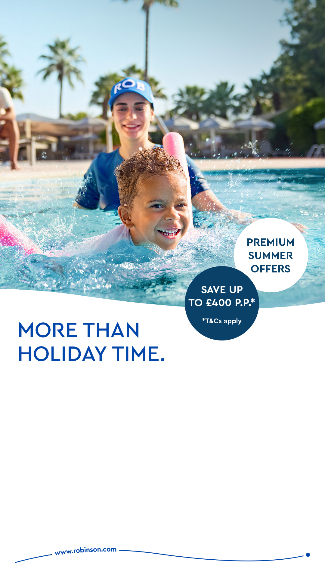 ROBINSON Facebook ad from May 8, 2026