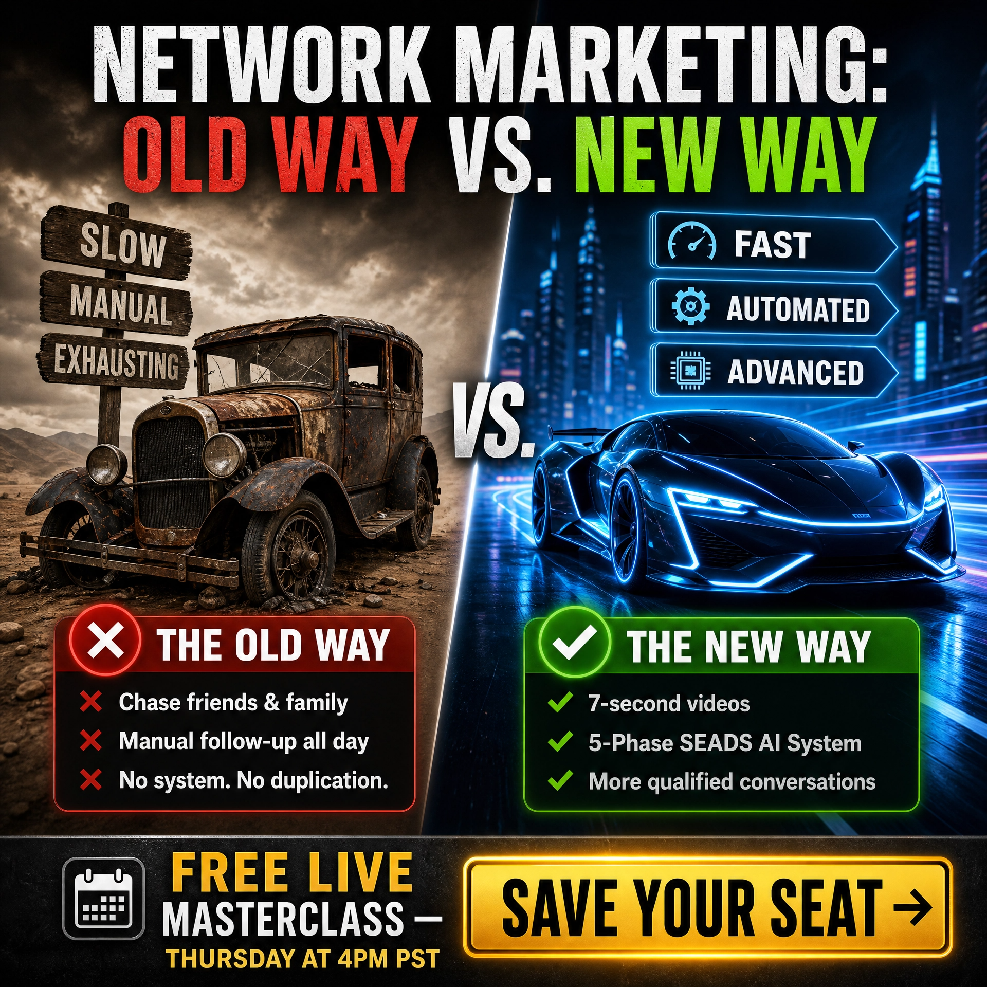 Attraction Marketing Facebook ad