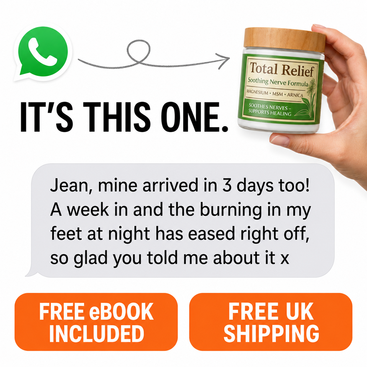 NuraCalm  Facebook ad