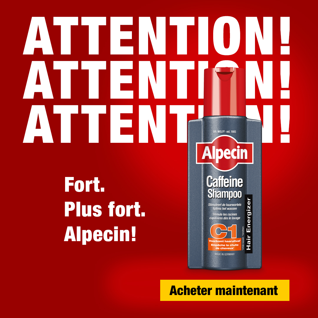 Alpecin Facebook ad