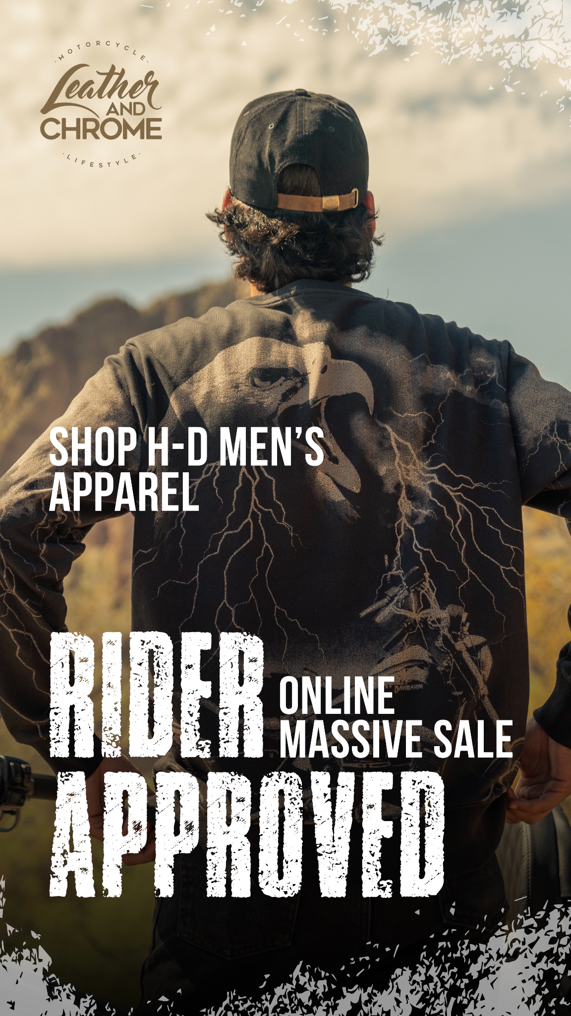 Leather and Chrome - Cape Town Facebook ad