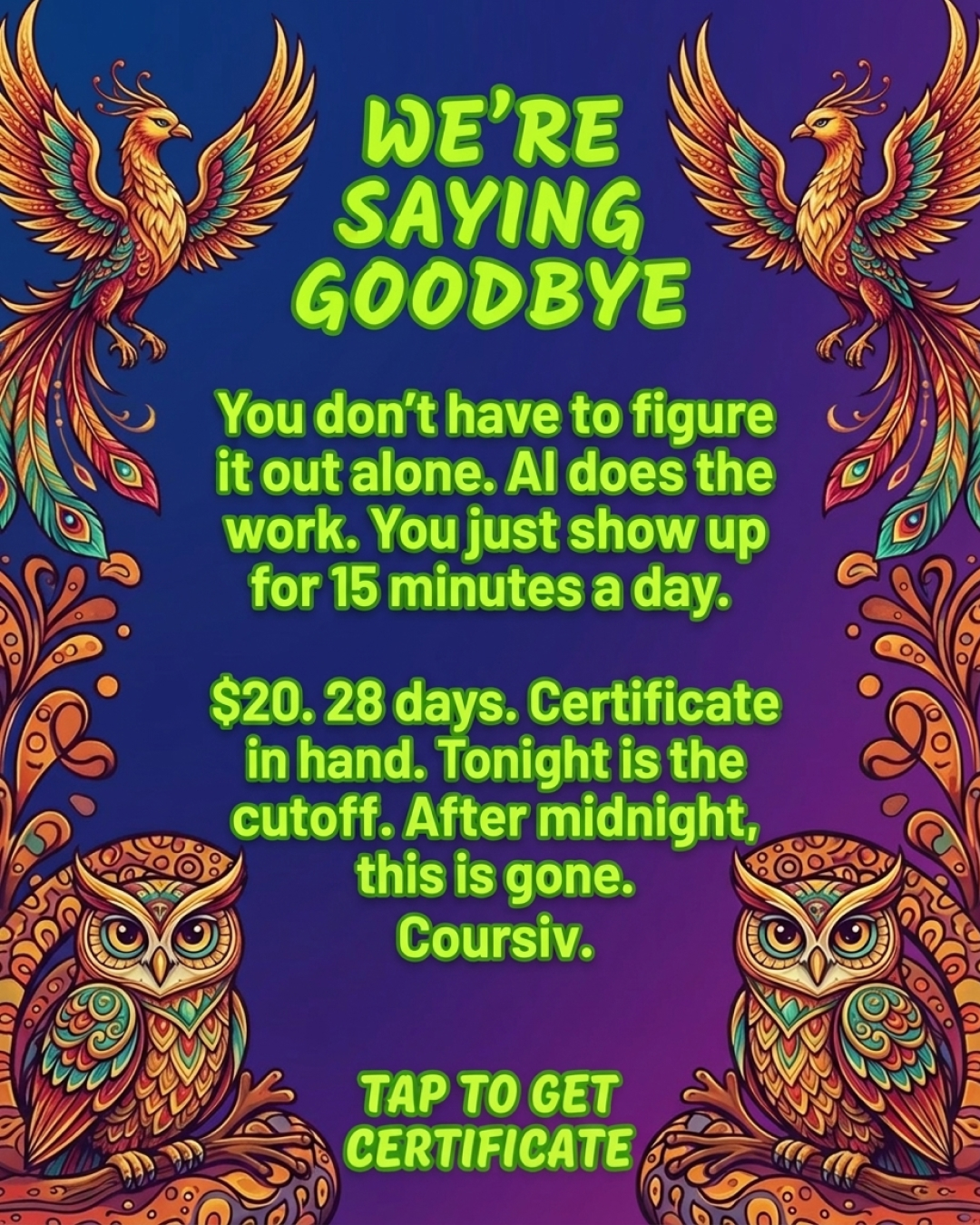 AI Essentials Facebook ad