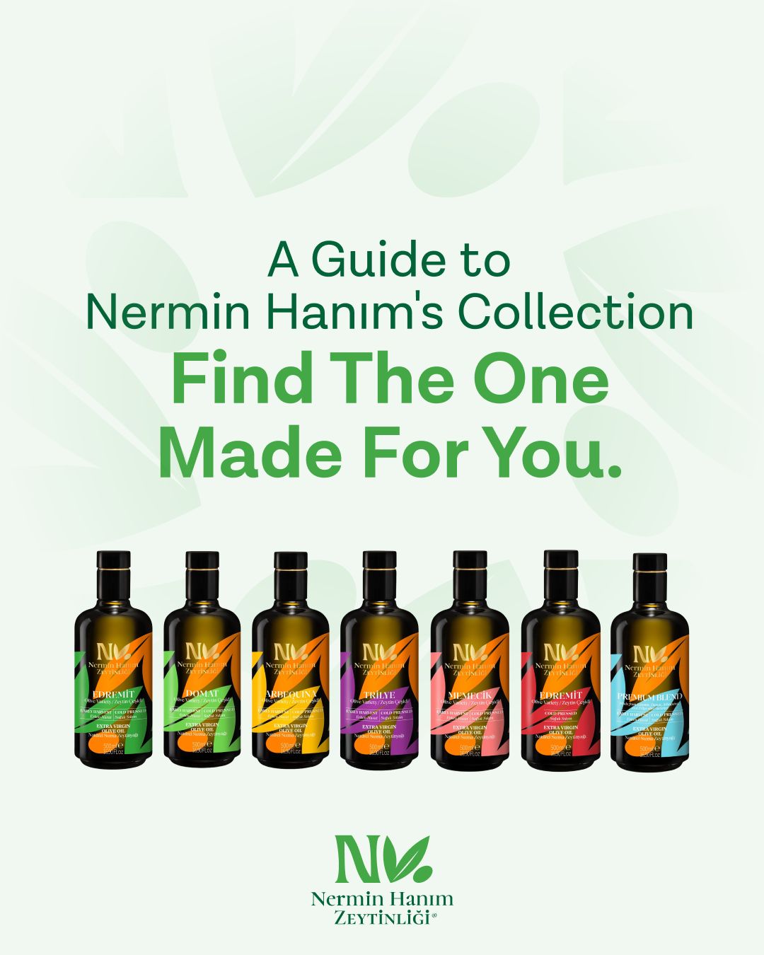 Nermin Olive Oil Facebook ad: This is the olive oil you keep on…