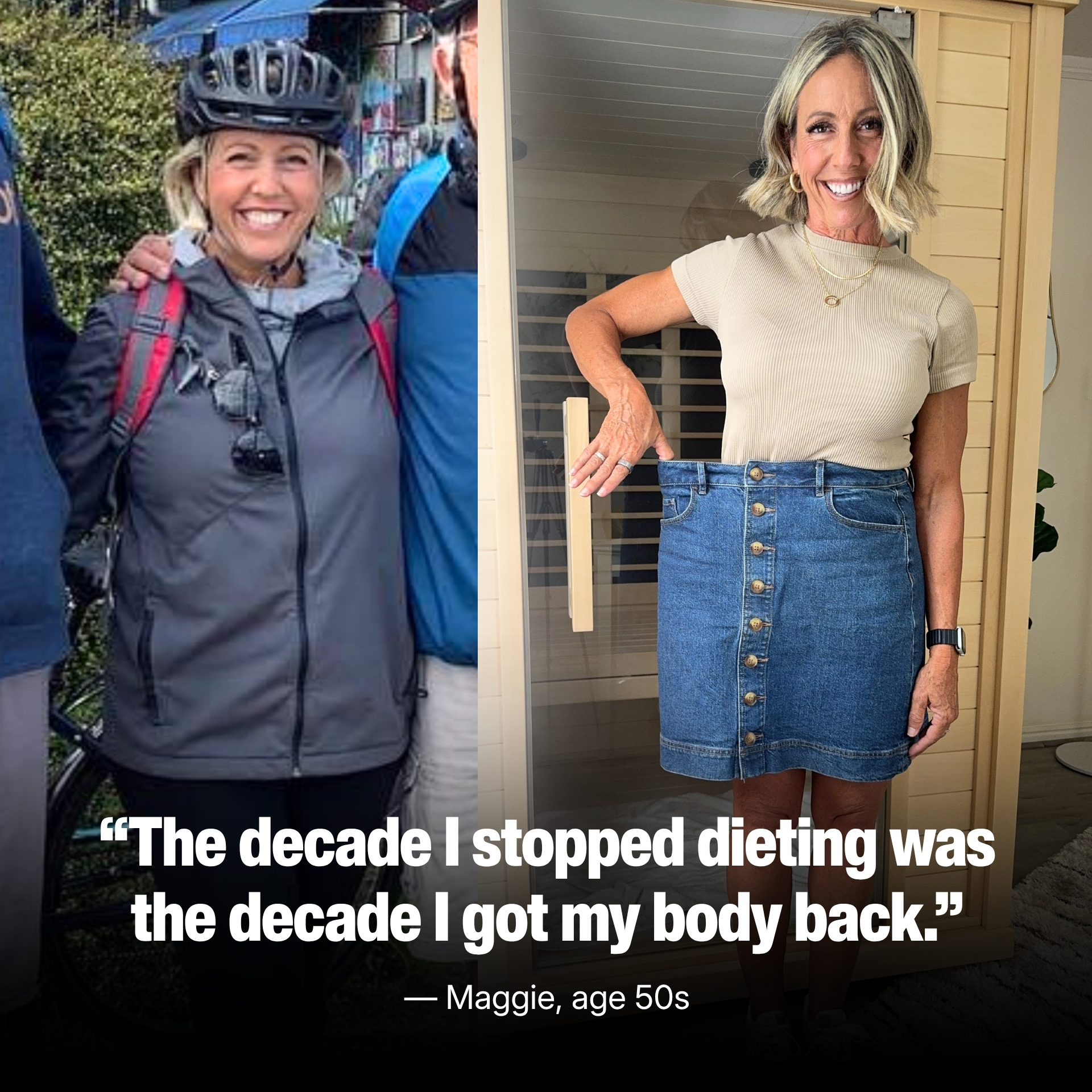 Midlife Digest Facebook ad: She lost 50lbs FIVE times, until she went cold turkey on…