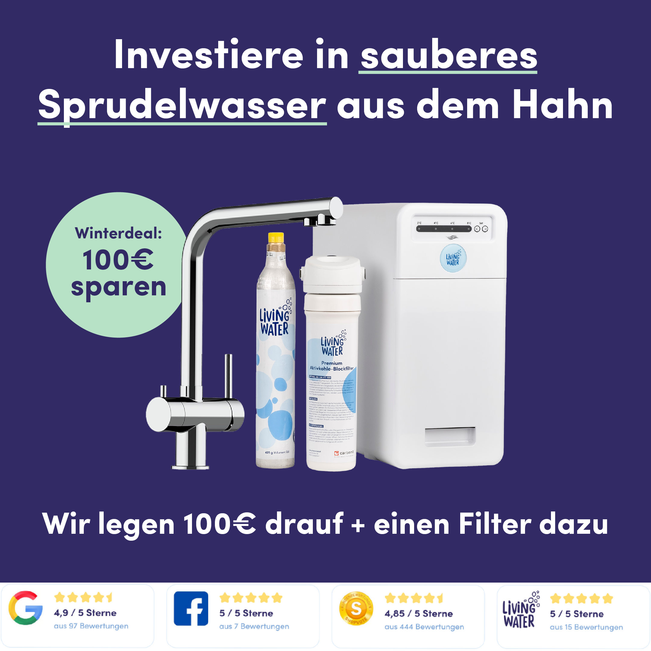 Living Water Facebook ad