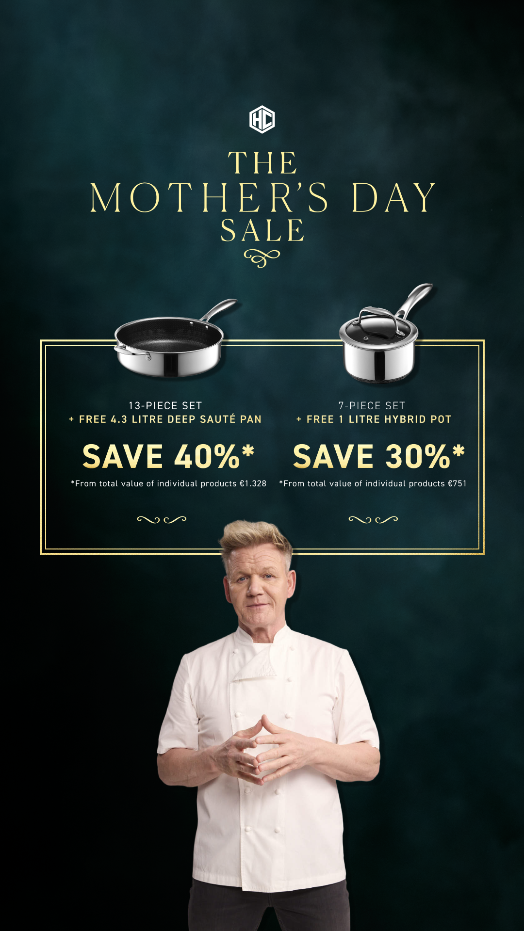 Gordon Ramsay Facebook ad