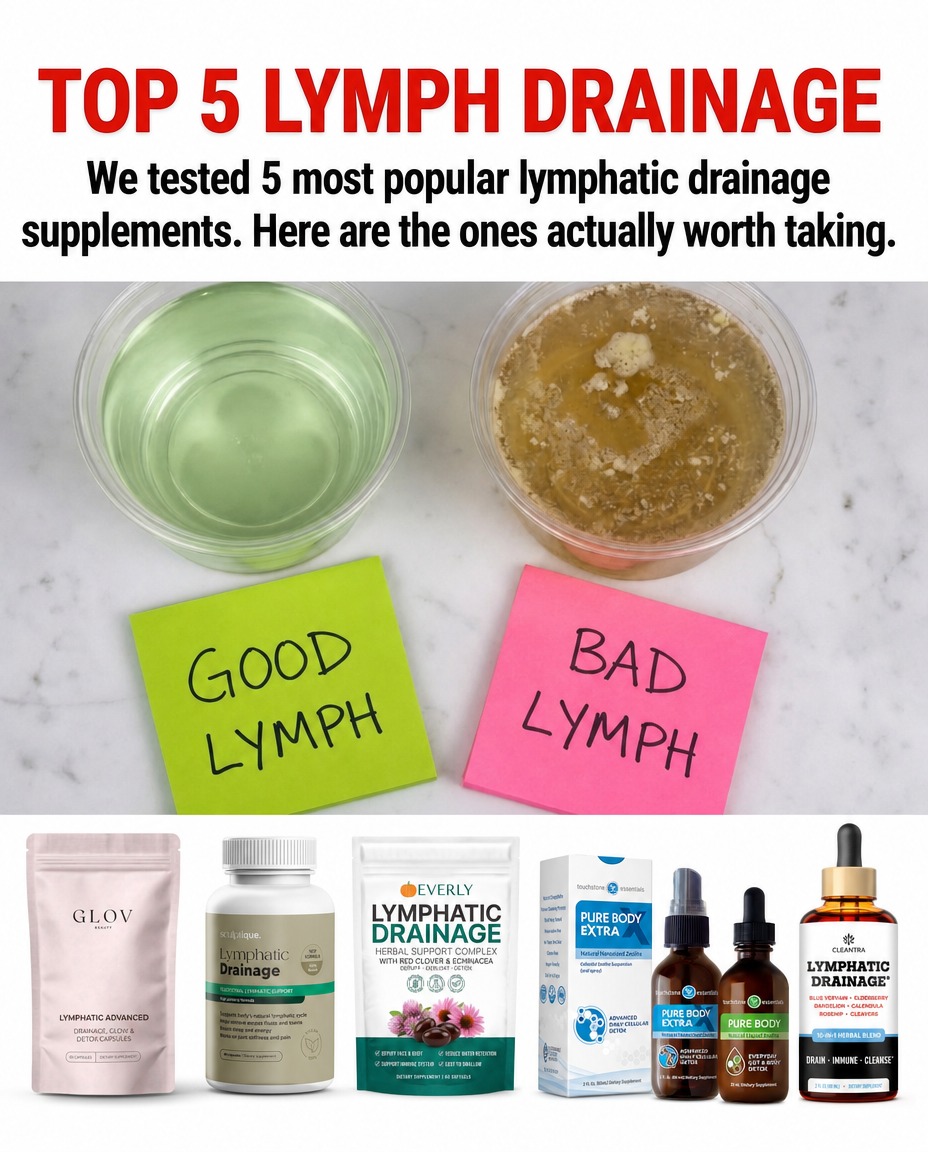 Her Wellness Daily Facebook ad: Top 5 Lymphatic Drainage Ranked: Don't Fall For Fake Reviews