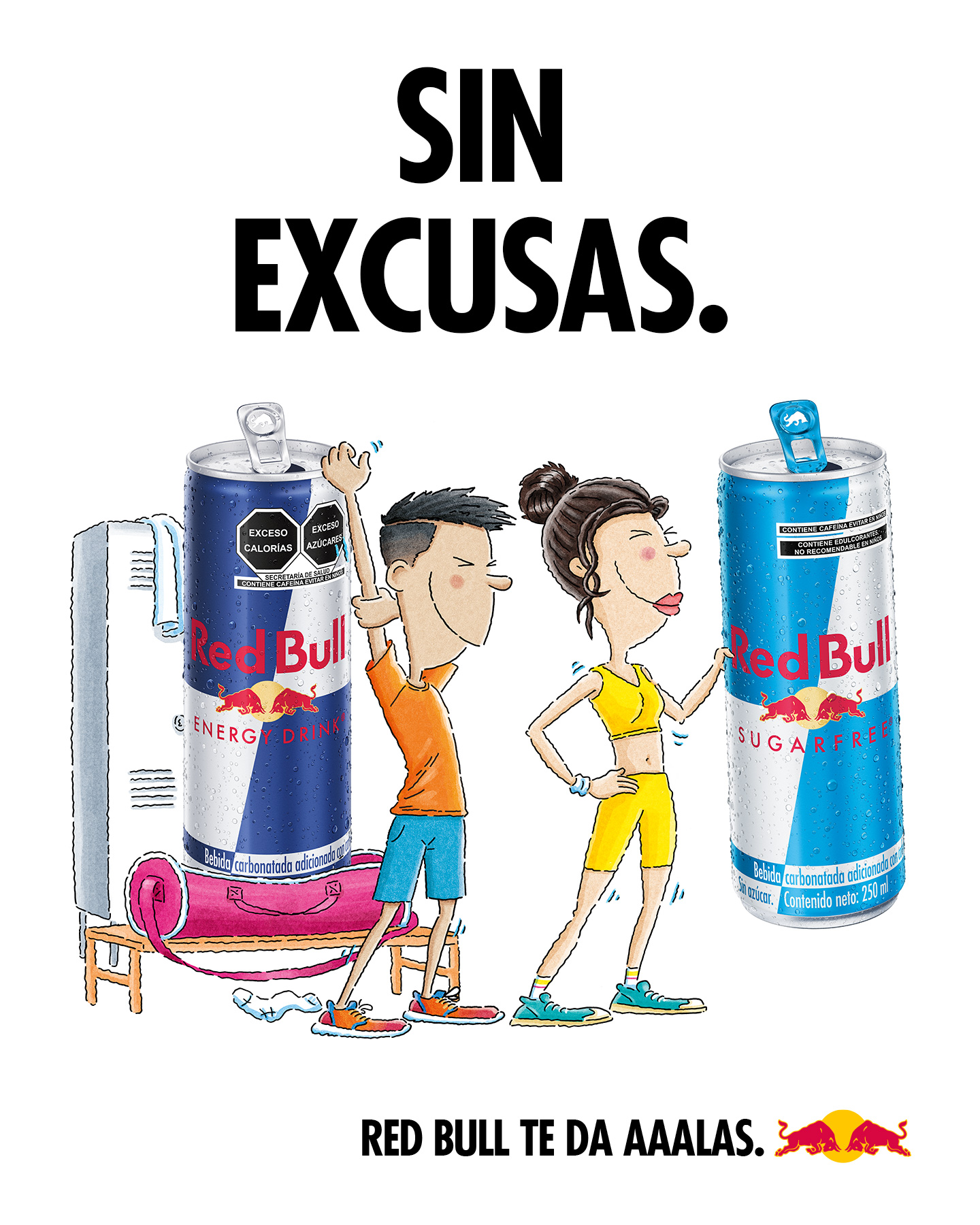 Red Bull Facebook ad